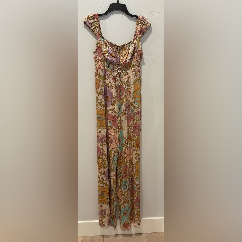 Free People Multicolor Floral Jumpsuit
